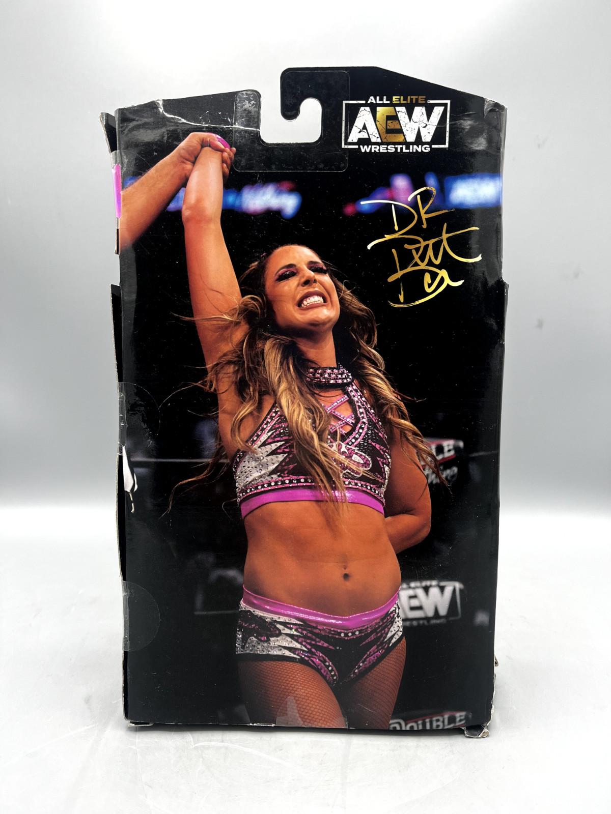 AEW Double or Nothing Dr Britt Baker #02 PPV Limited Figure NEW Damaged Box