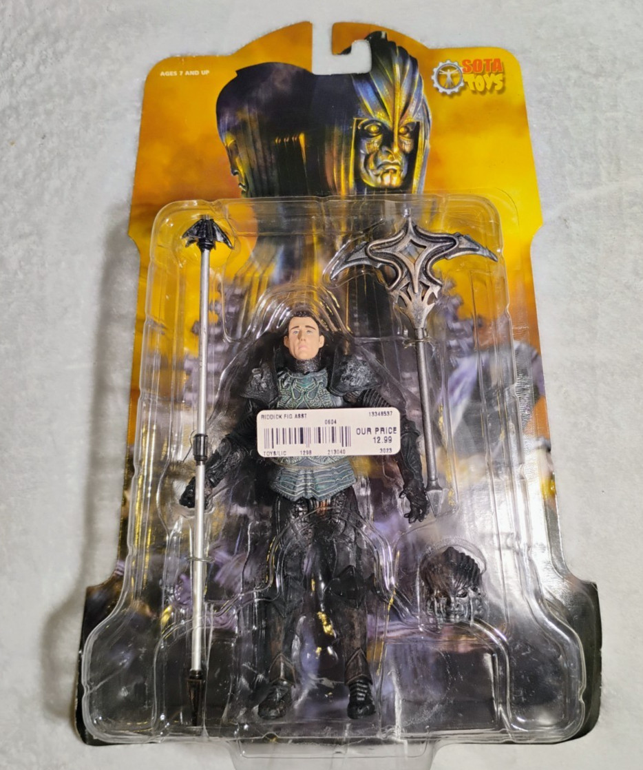 THE CHRONICLES of RIDDICK LORD MARSHAL 6.5&Prime; Action Figure Sota Toys 2004