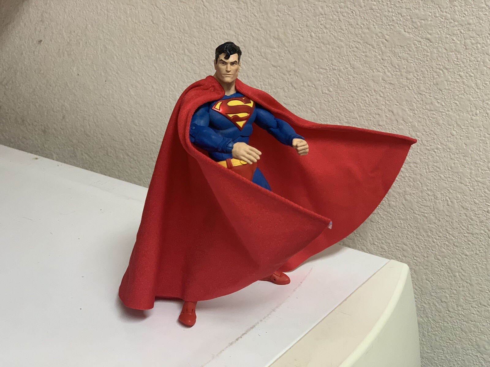 Custom DC McFarlane Mezco Superman Armor Wired Cloth 1:12 CAPE ONLY Not Figure