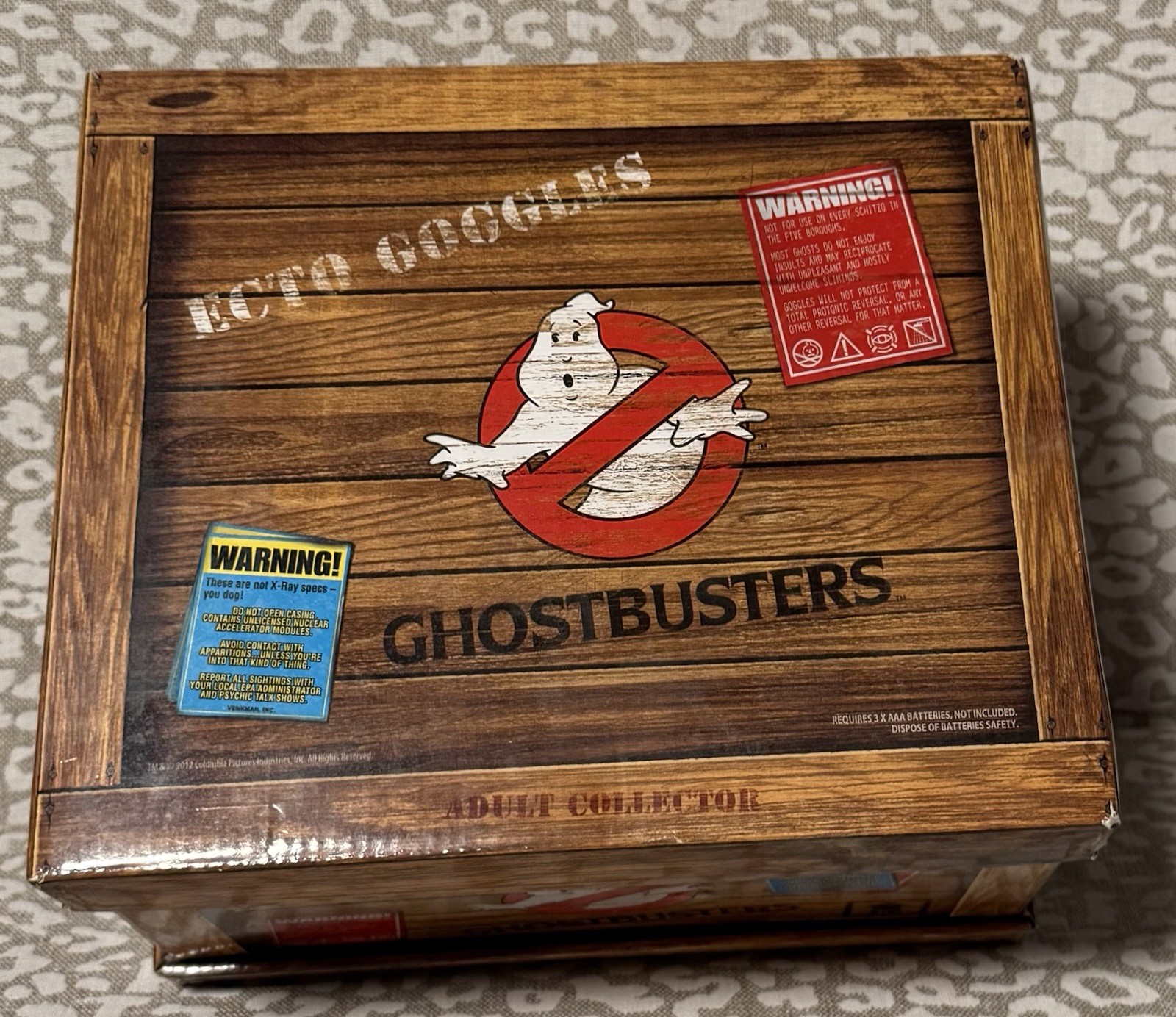 Mattel Matty Collector Ghostbusters Ecto Goggles Prop Replica with Box