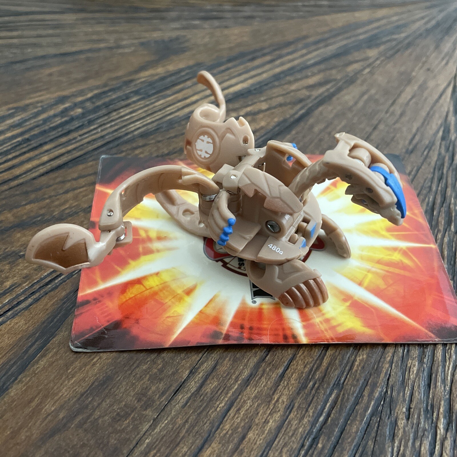 Bakugan Viper Helios Tan Subterra 480G New Vestroia OG Battle Brawlers Gc