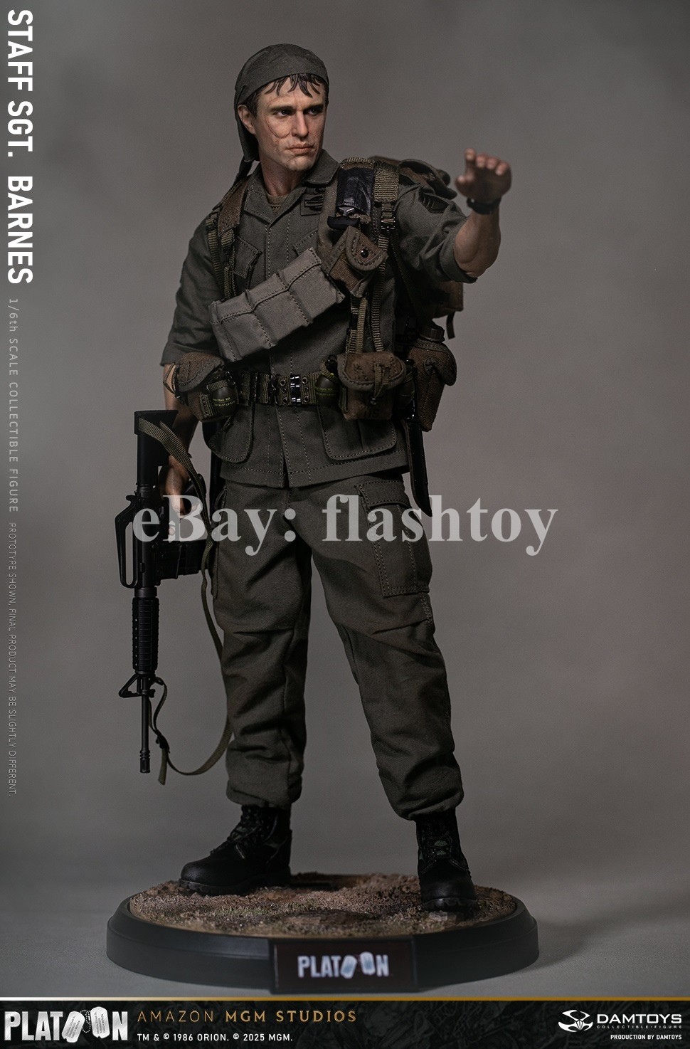 Presale DAMTOYS DMS045 1/6 Platoon Staff Sergeant Barnes Action Figure Model Toy