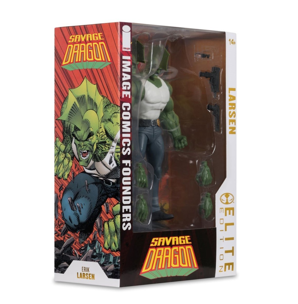 Dragon Savage Dragon Image Comics Founders Series McFarlane Elite Edition 7-Inch
