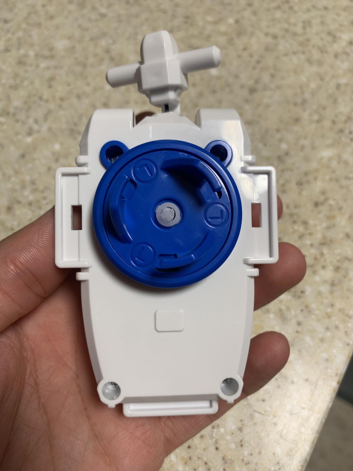 (Left Spin) Beyblade X String Launcher – Blue/White