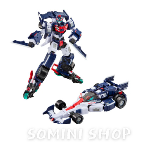 Metal Cardbot S FLASHVECTOR Race Car Transformer Robot Toy 2025 Flash Vector