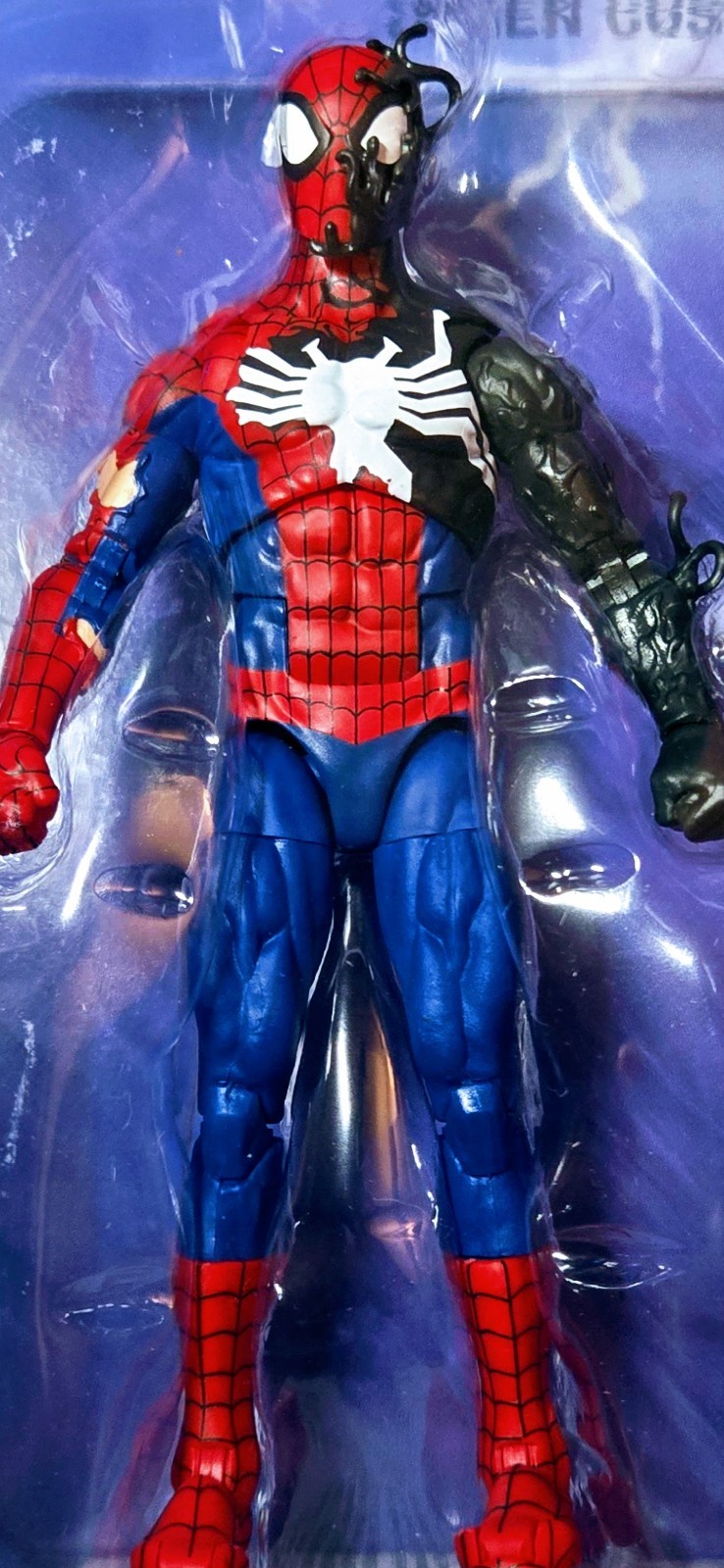 HASBRO MARVEL LEGENDS SECRET WARS SPIDER-MAN 6&Prime; FIGURE ALIEN COSTUME SYMBIOTE