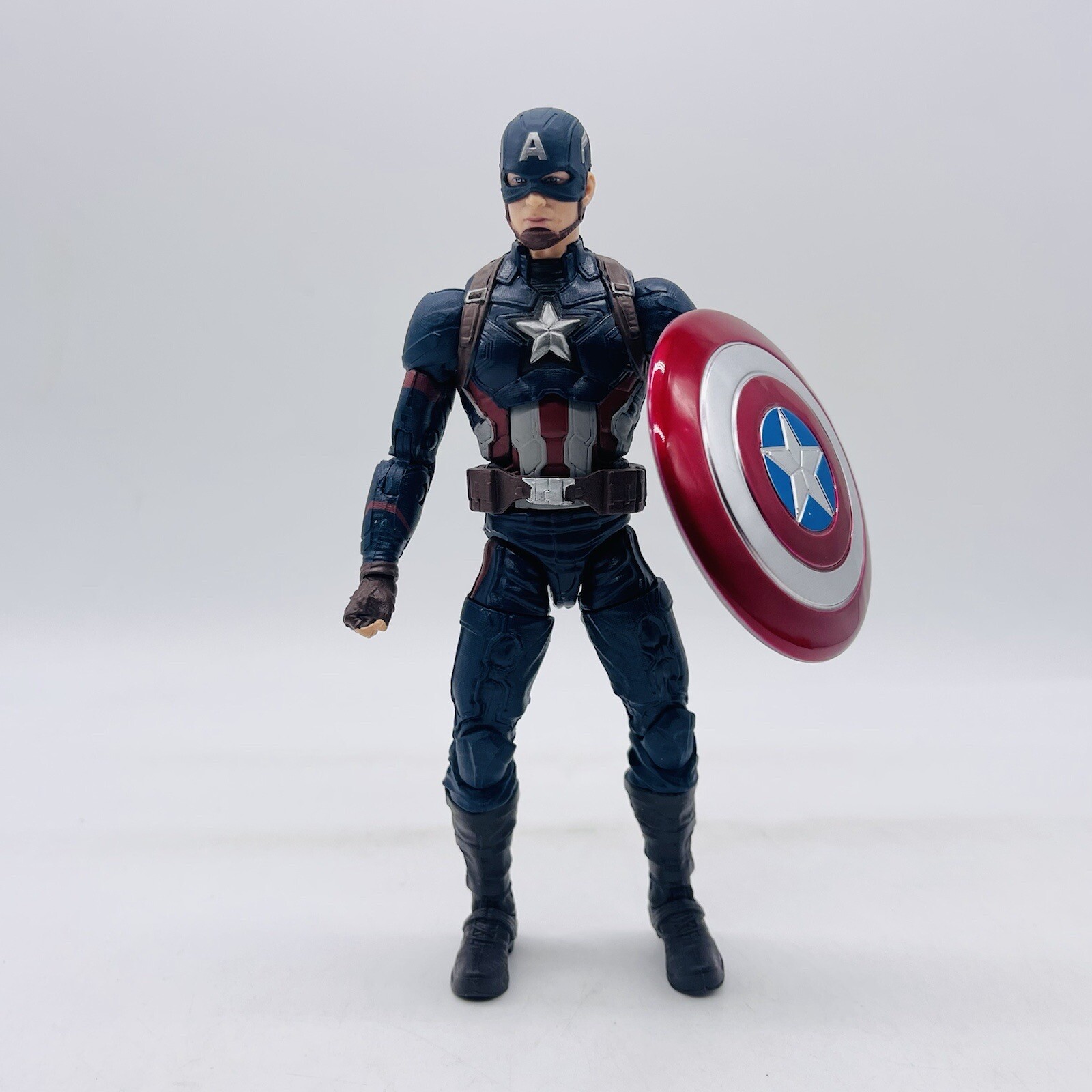 Captain America From Marvel Legends Studios 10 Year Civil War 2 Pk 6&Prime; Loose MCU