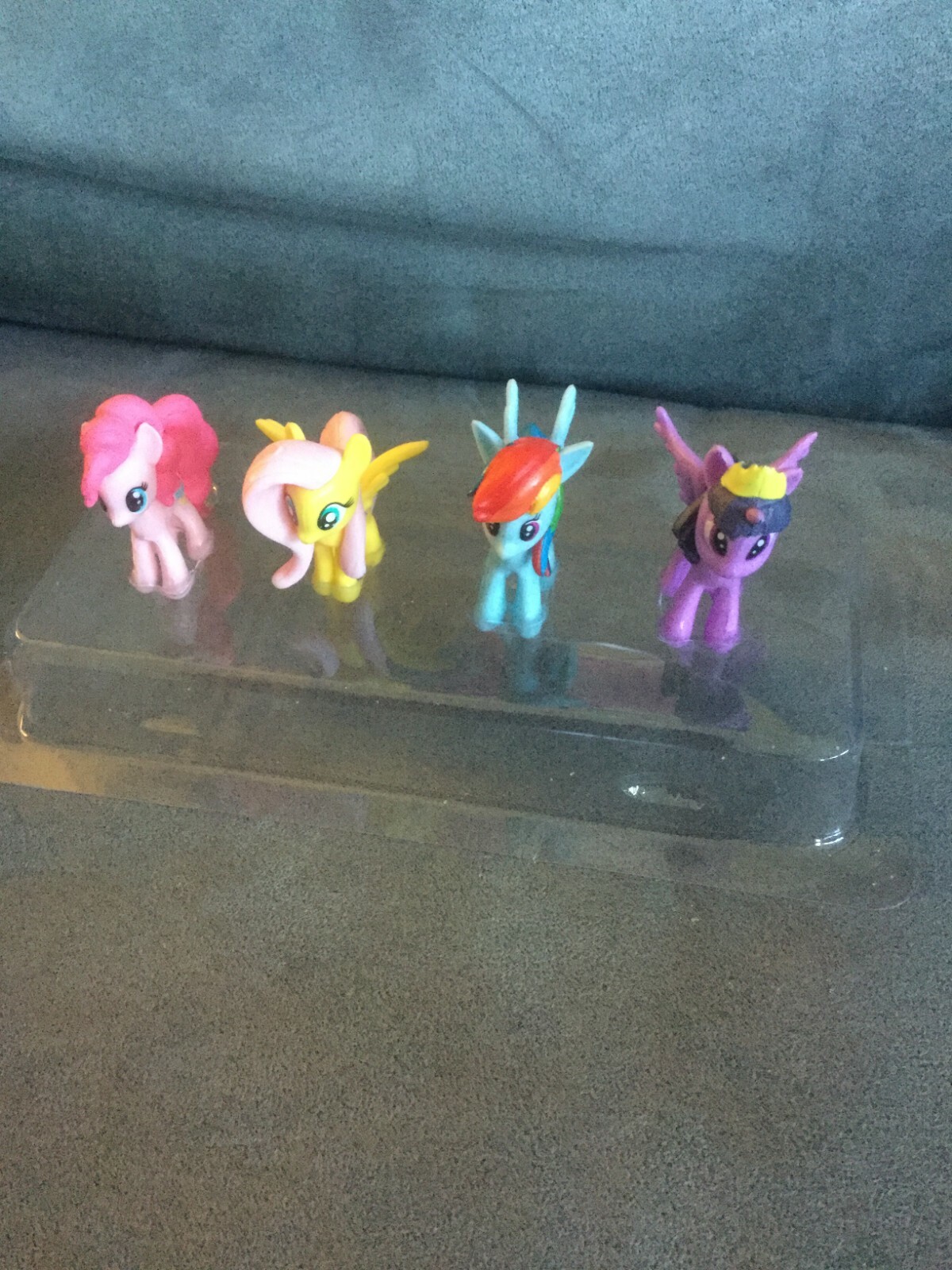 MY LITTLE PONY MINI MINIATURE 4 PIECE PLASTIC FIGURES – NEW WITHOUT PACKAGING
