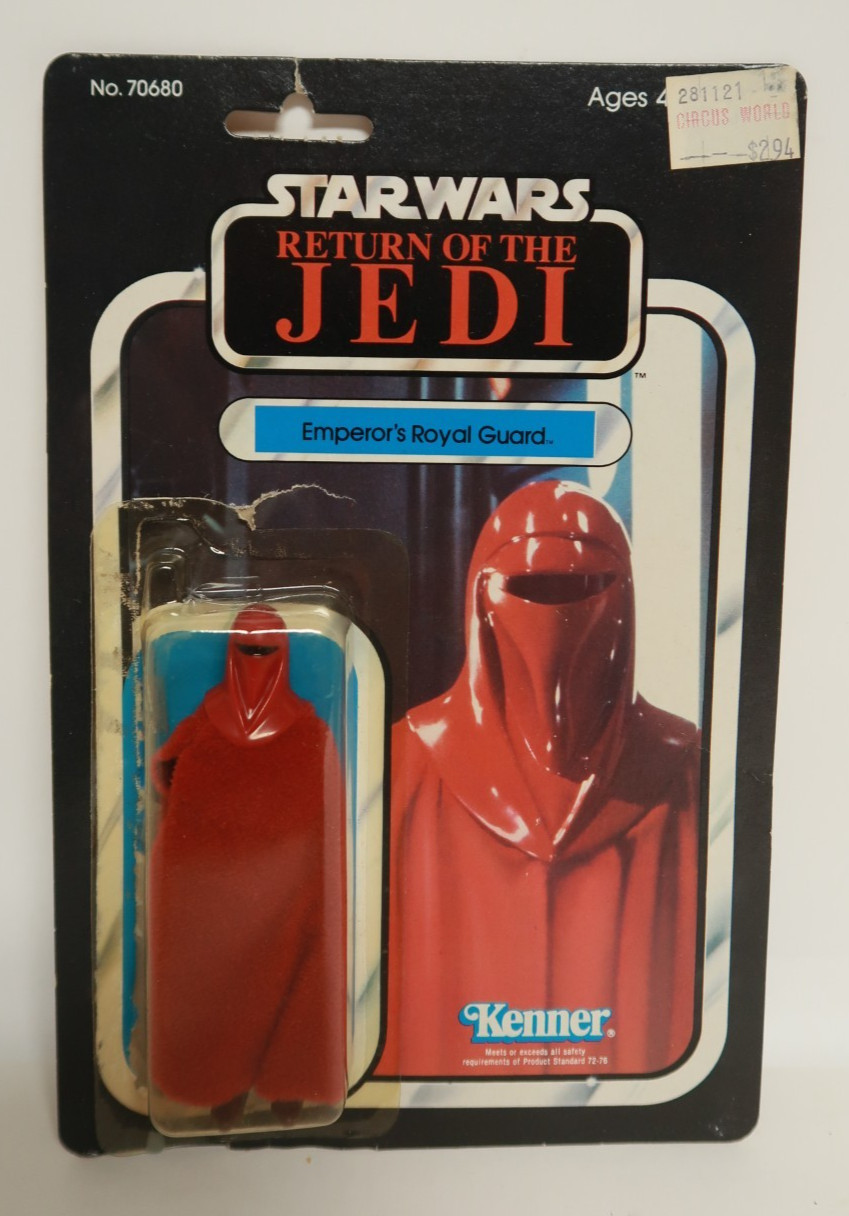 Emperor&rsquo;s Royal Guard 1983 Star Wars VTG Action Figure ROTJ No. 70680 (Reseal)