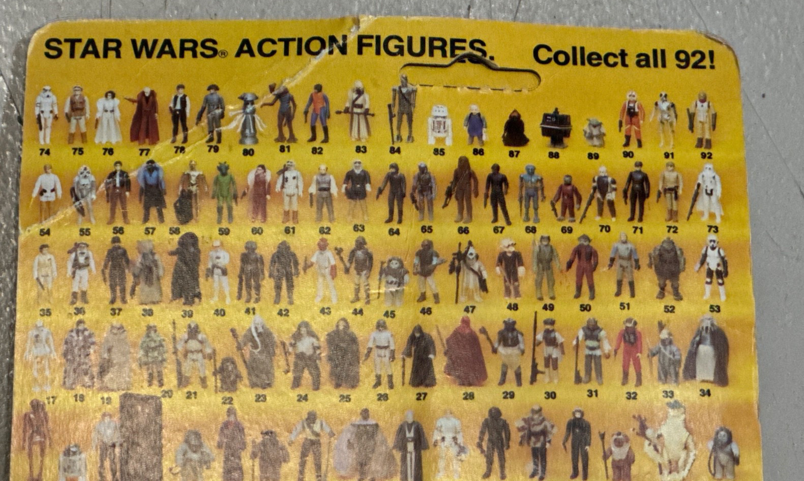 Kenner Star Wars Lumat Action Figure With Special Collectors Coin 1984 Unopened