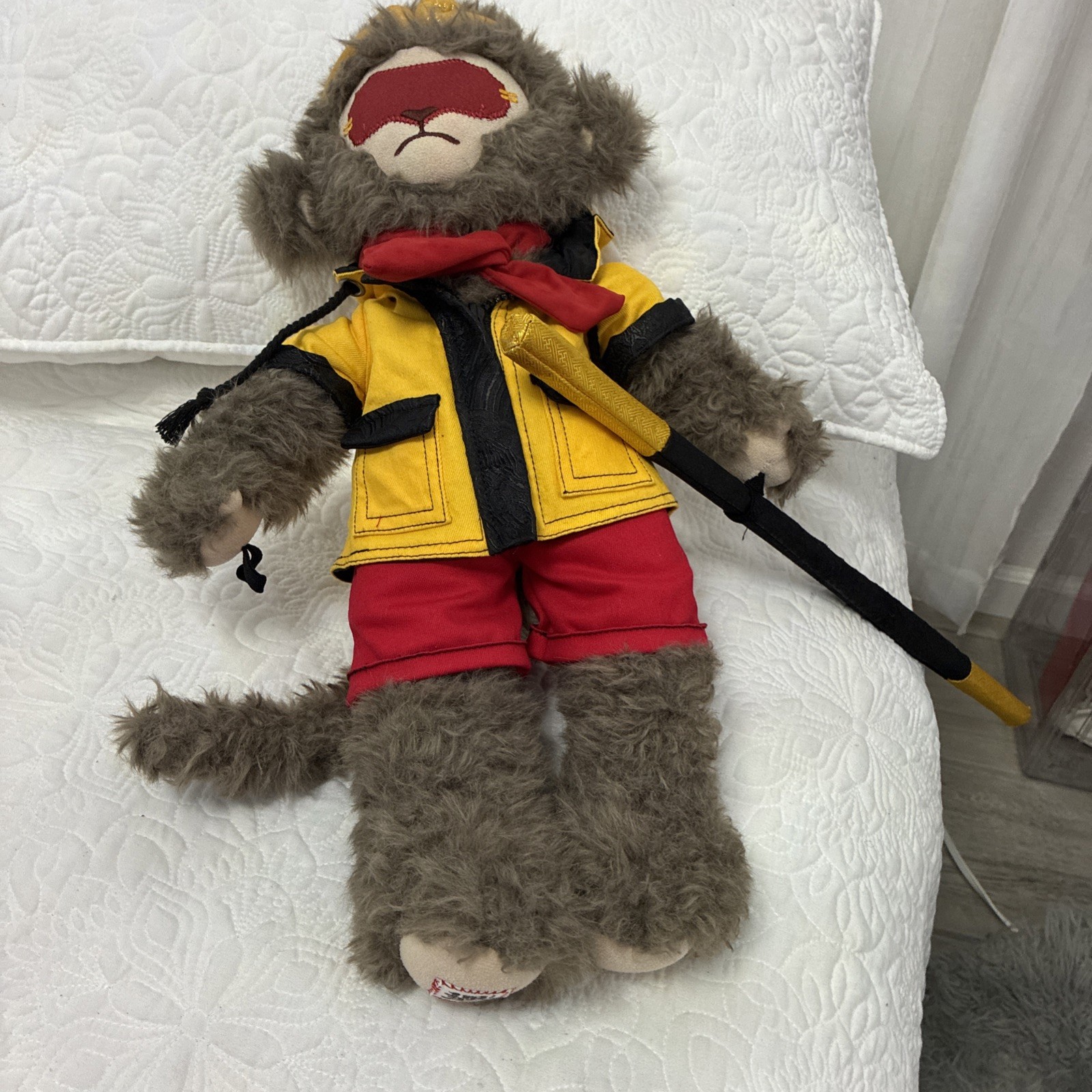 Monkey King Great Sage Equal of Heaven Sun Wukong Plush Doll Stuffed Toy 52CM