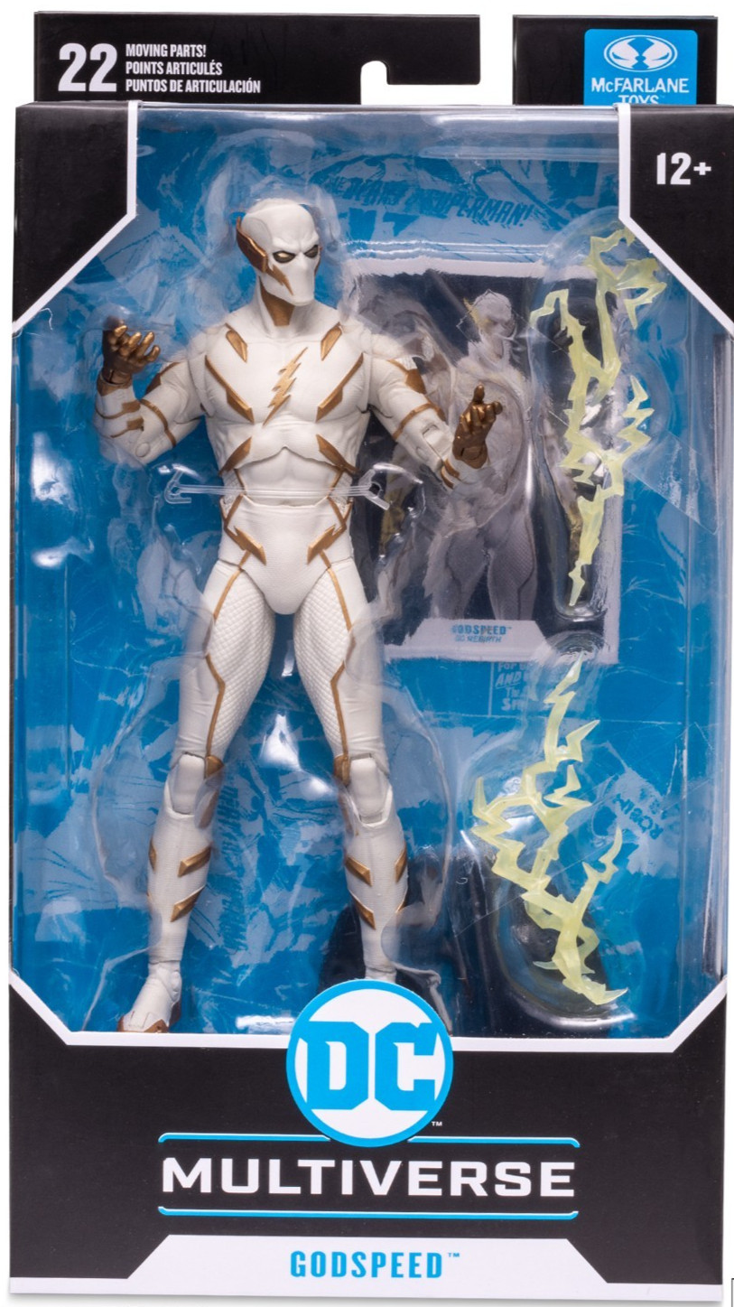 McFarlane Toys DC Comics GODSPEED 7&Prime; Scale Action Figure DC Rebirth Flash