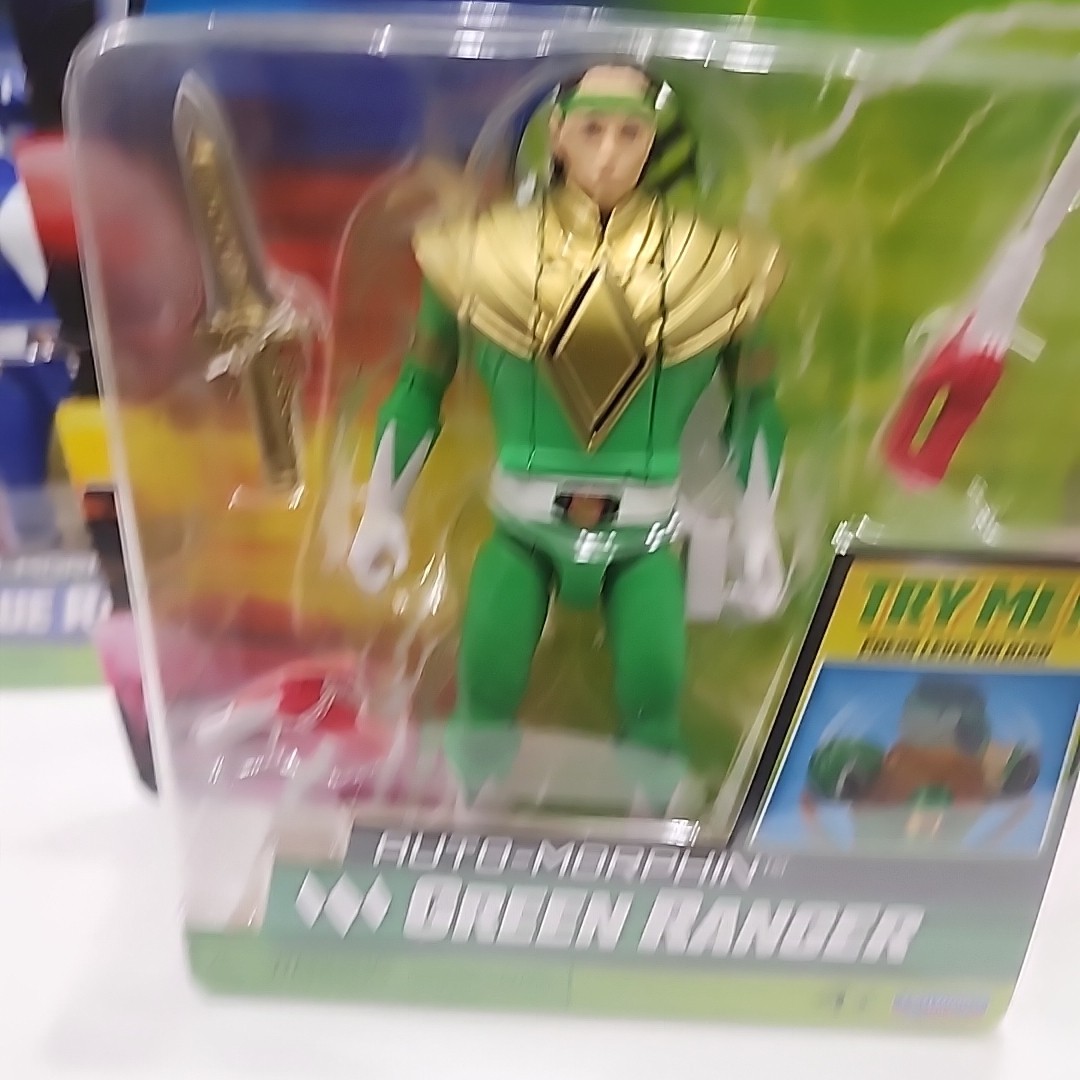 Power Rangers Re-Ignition Auto Mighty Morphin Head-Flippin&rsquo; Lot Set Playmates