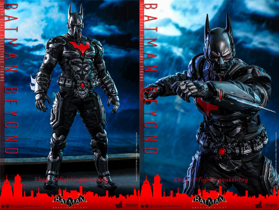 HOTTOYS VGM39 Batman Arkham Knight 1/6 Batman Beyond Figure INSTOCK