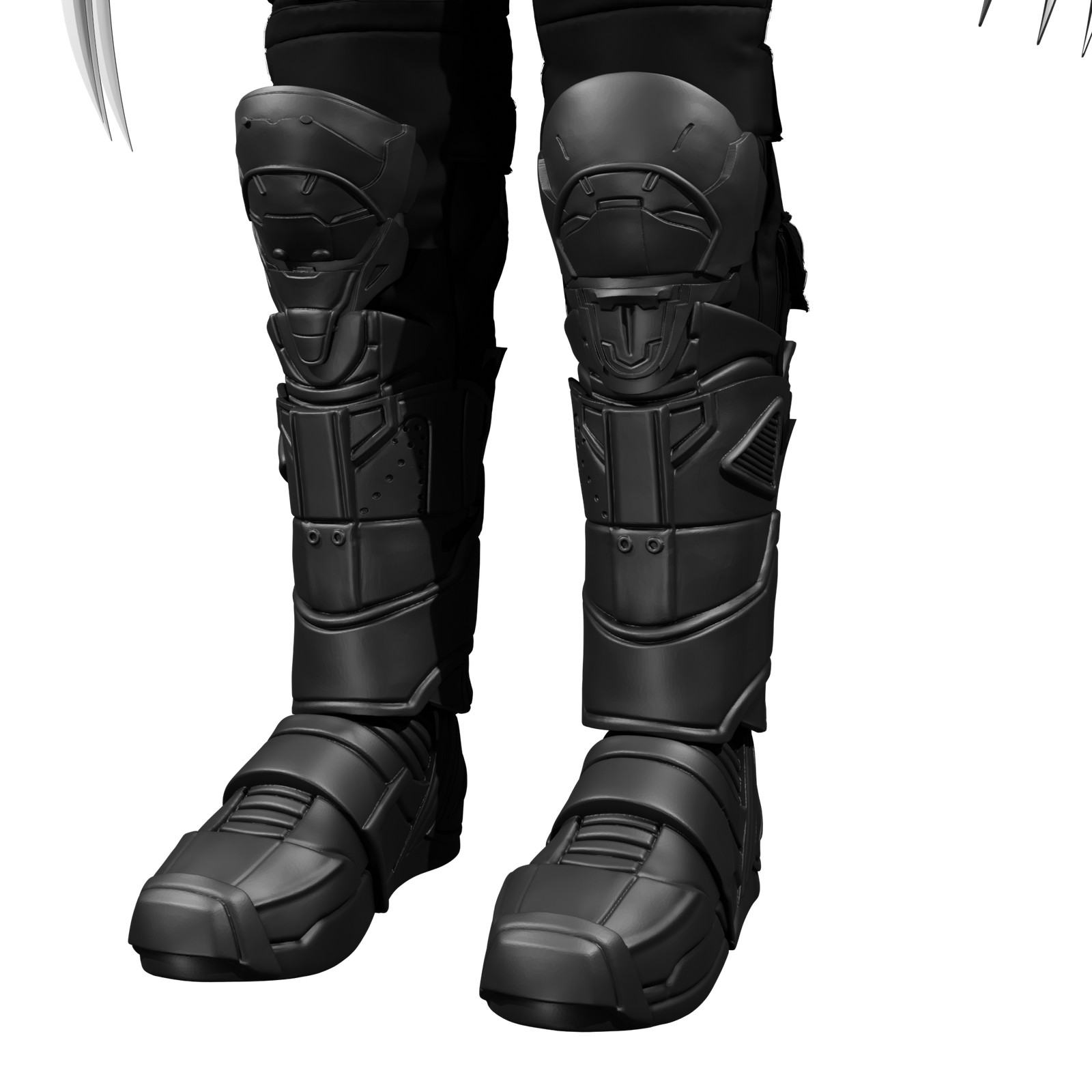 1/6 Scale Action FIgure Boots: DoFP