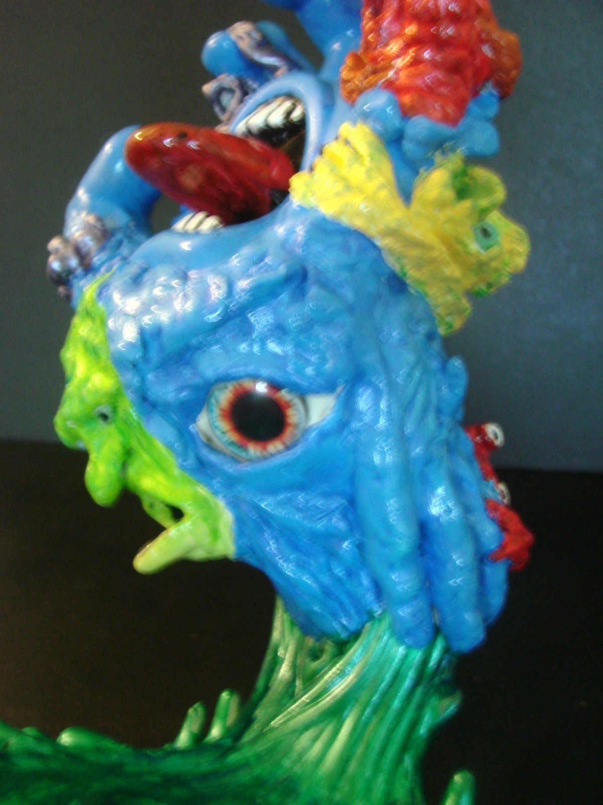 ROB ROSKOPP HAND Custom Kidrobot Santa Cruz Skateboards Screaming Hand Figure