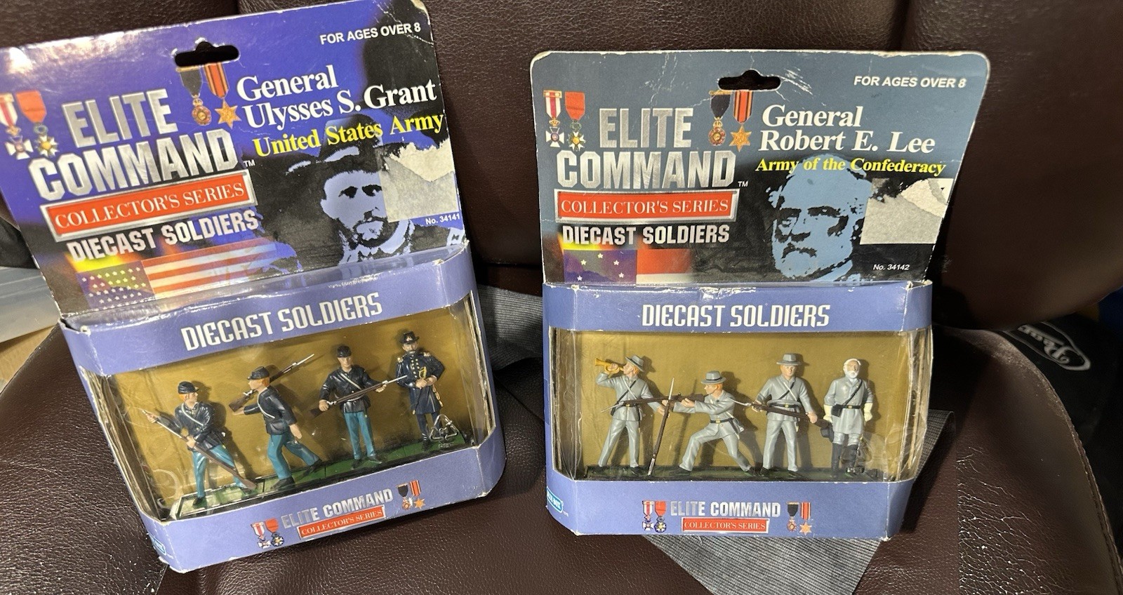 Elite Command Collectors Series General Robert E. Lee & Ulysses S Grant Diecast