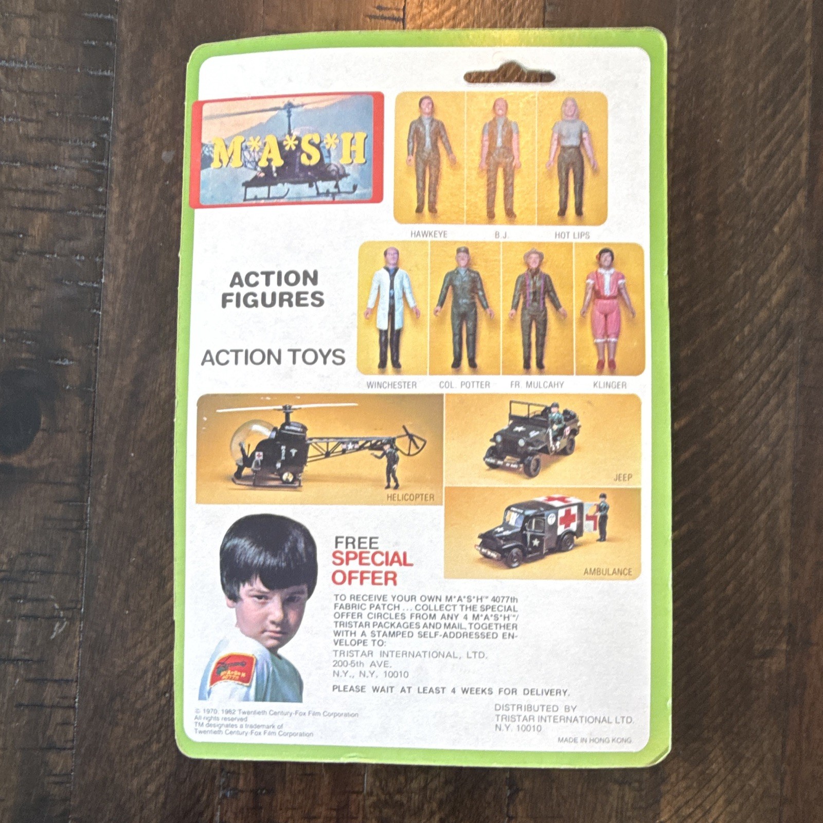 M*A*S*H Klinger 3 3/4&Prime; Plastic Figures in Uniform and Pink Clothing