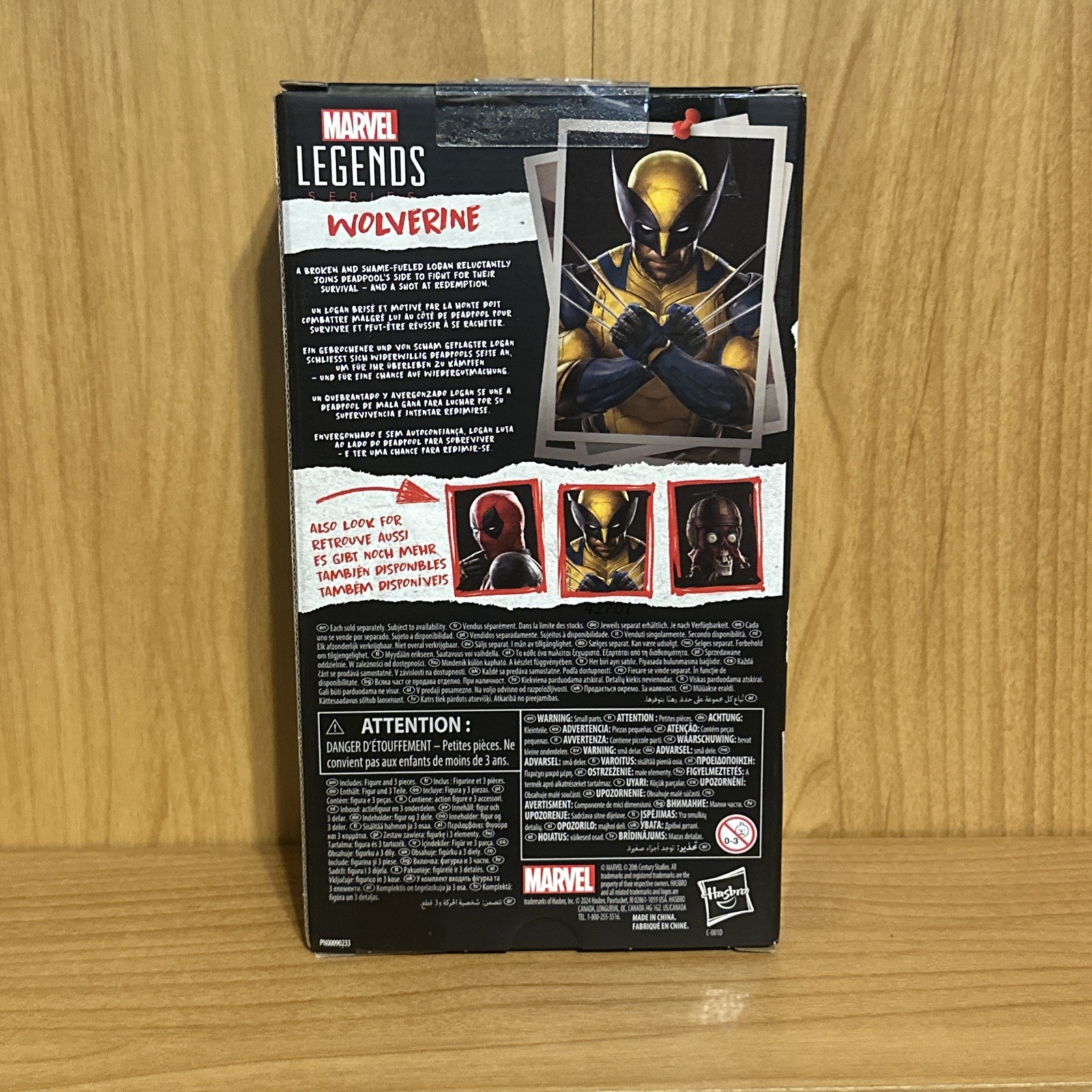 Deadpool & Wolverine Marvel Legends Wolverine 6in Action Figure