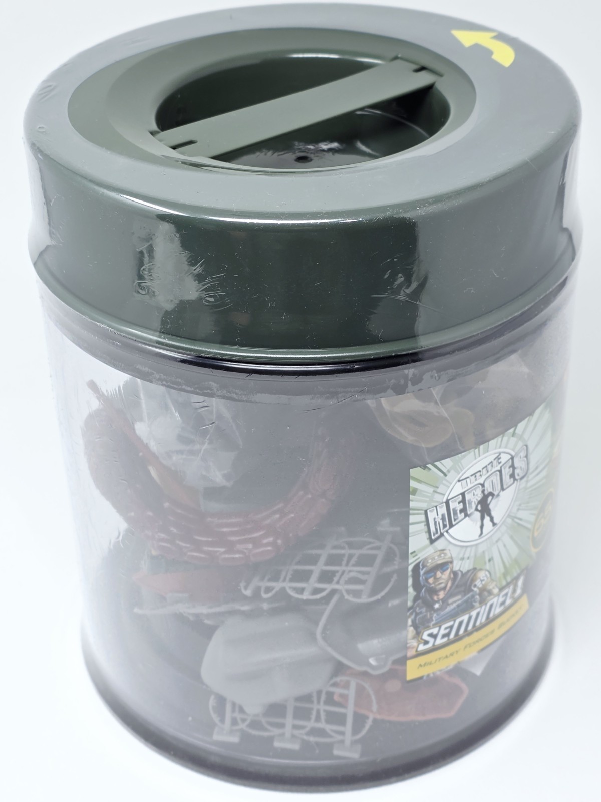 True Heroes 65 Piece Military Forces Kids Play Patriotic Heroes Army Men Tanks
