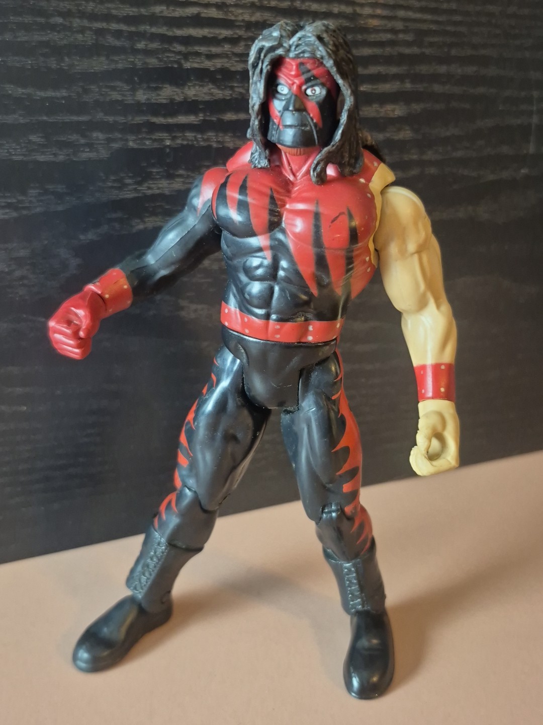 1999 jacks Pacific Titan tron WWE wrestling figure Kane