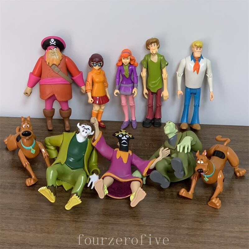 5&Prime; Scooby-doo WolfMan Zombie Skeleton Creeper Monster 50th anniversary Figures