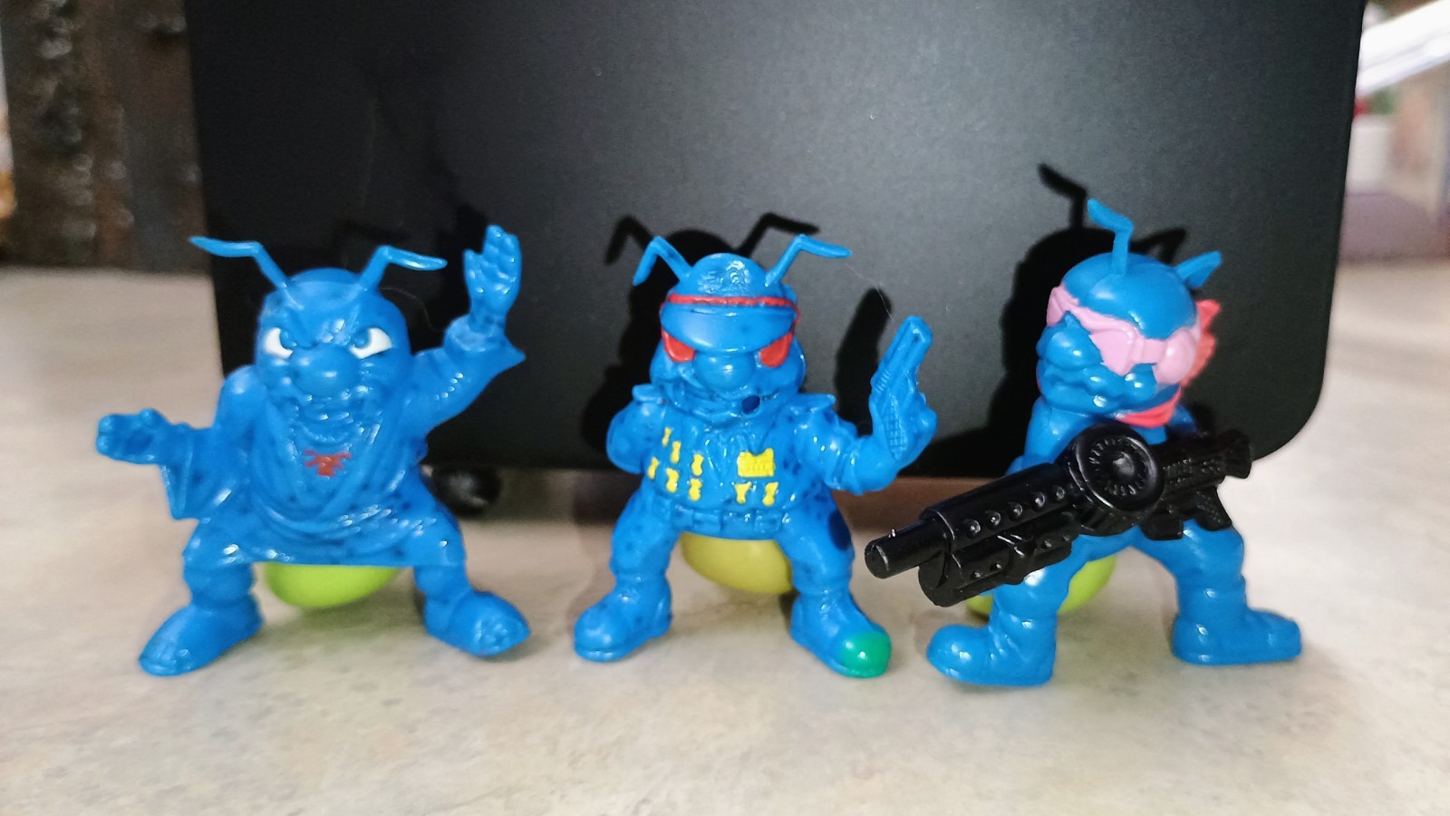 1987 Hasbro Army Ants X 3, Tailspin, General Mcanther, and Bone Crusher