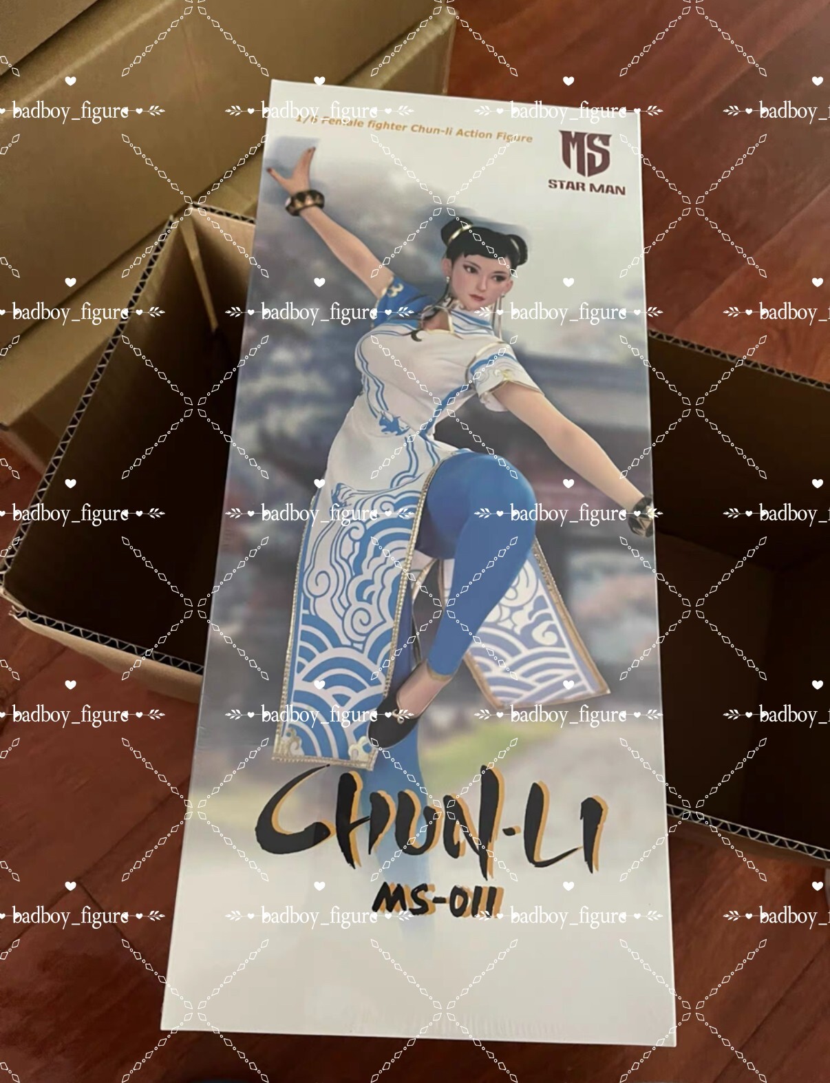 STAR MAN MS-011 1/6 Female Fighter ChunLi 12&Prime; Collectible Action Figure Model
