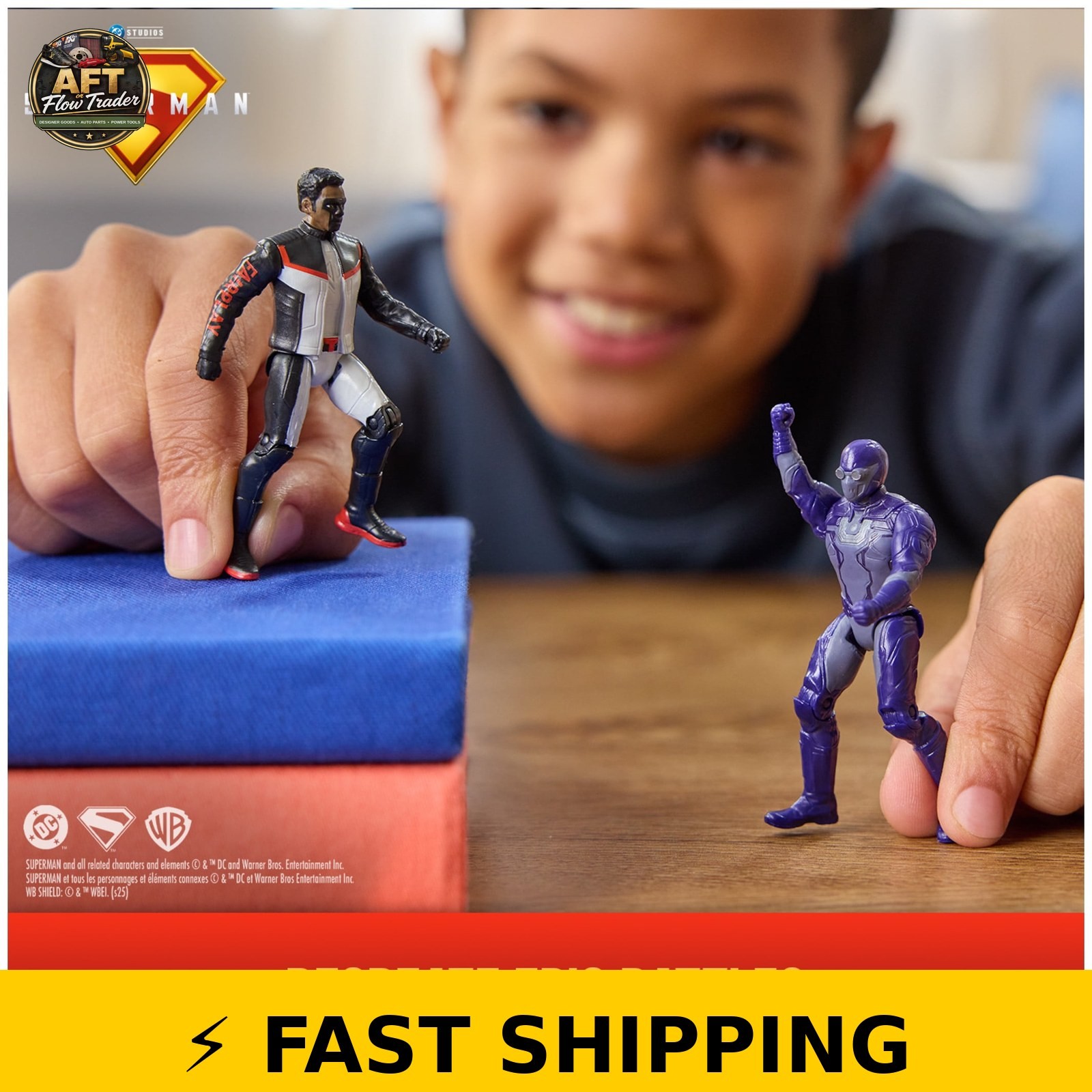 DC Comics Superman 5-Pack Action Figures Set for Ages 4 and Up