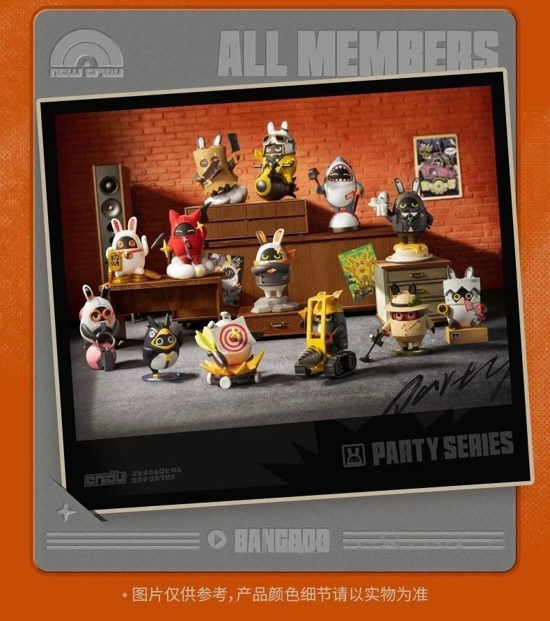 Authentic Zenless Zone Zero Bangboo Party Series Figure Blind Box