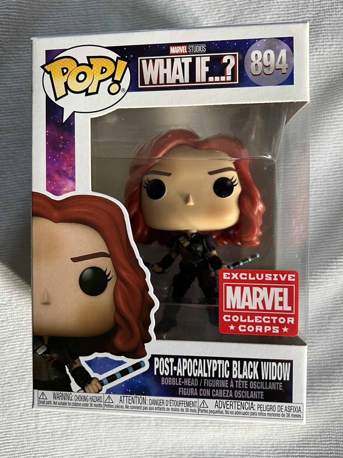 2021 Funko POP! MCC/Amazon Exclusive Marvel Studios Post-Apocalyptic Black Widow