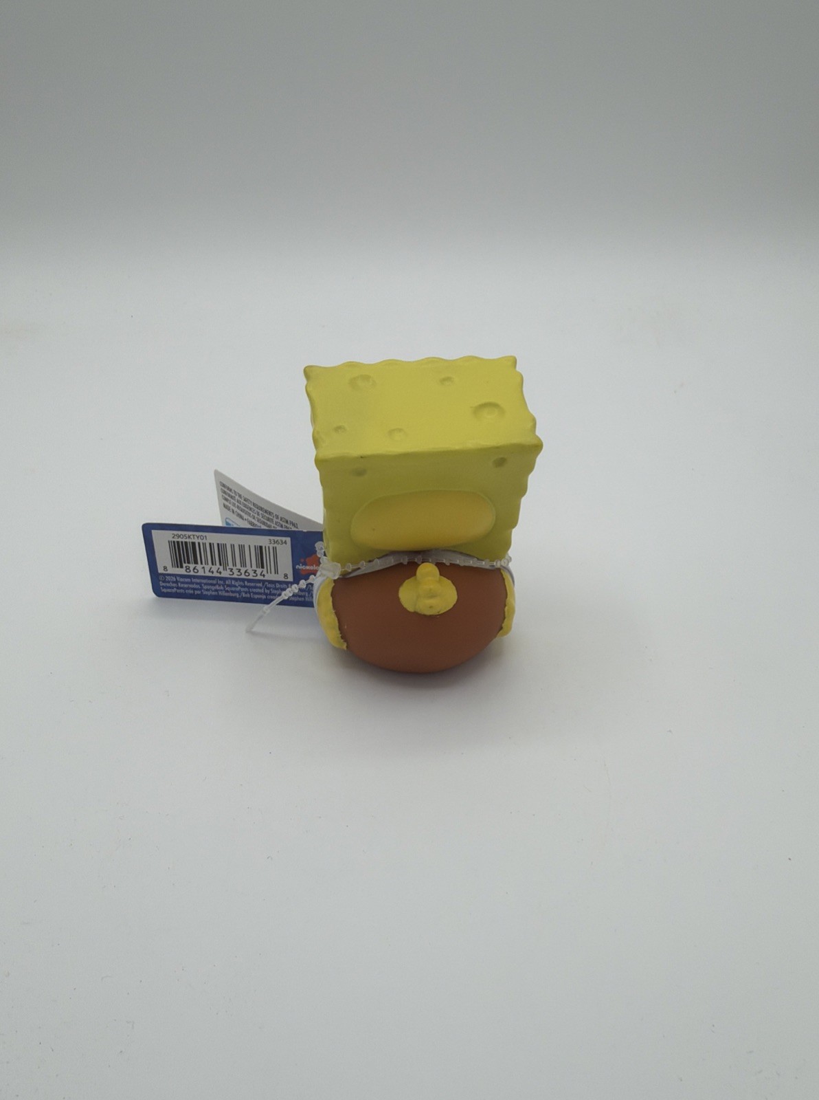 Nickelodeon SpongeBob 2.75&Prime; Rubber Duck NWT