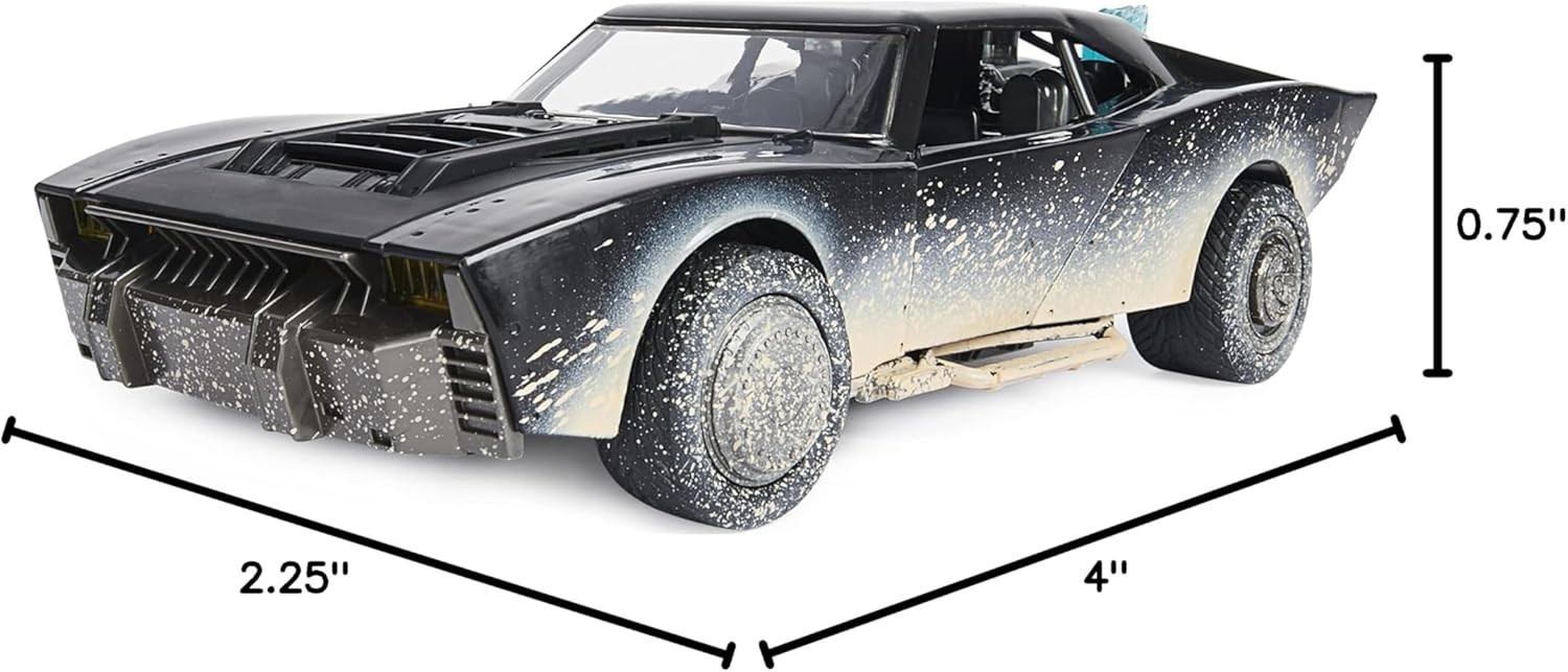 Light-Up Batmobile & 3 Action Figures – Ultimate Batman Playset for Ages 4+