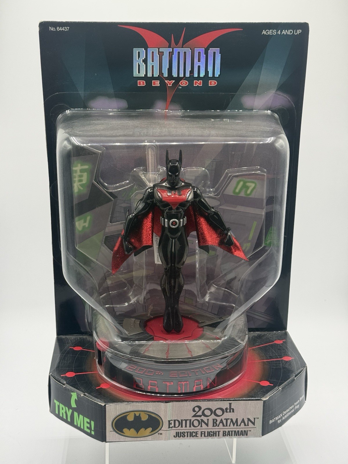 NEW Sealed BATMAN BEYOND 200th Edition Action Figure with Base Hasbro 2000