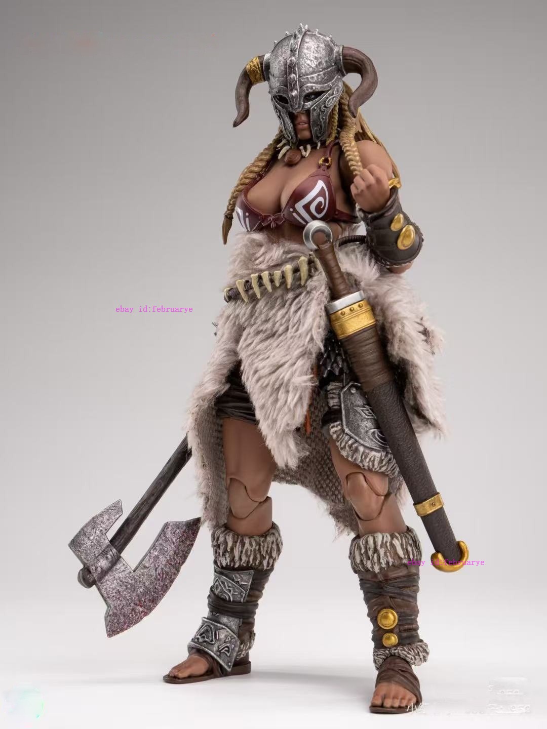 Xesray Studio 1/12 Fight for Glory Combatants Exclusive Gold Hildr Action Figure