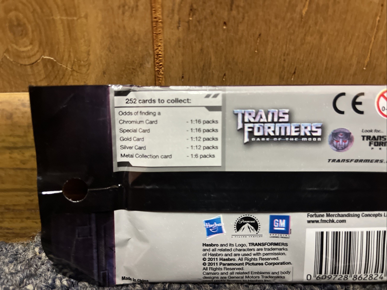 Transformers Dark of the Moon OFFICIAL TRADING CARDS Pack DOTM Hasbro 2011 New