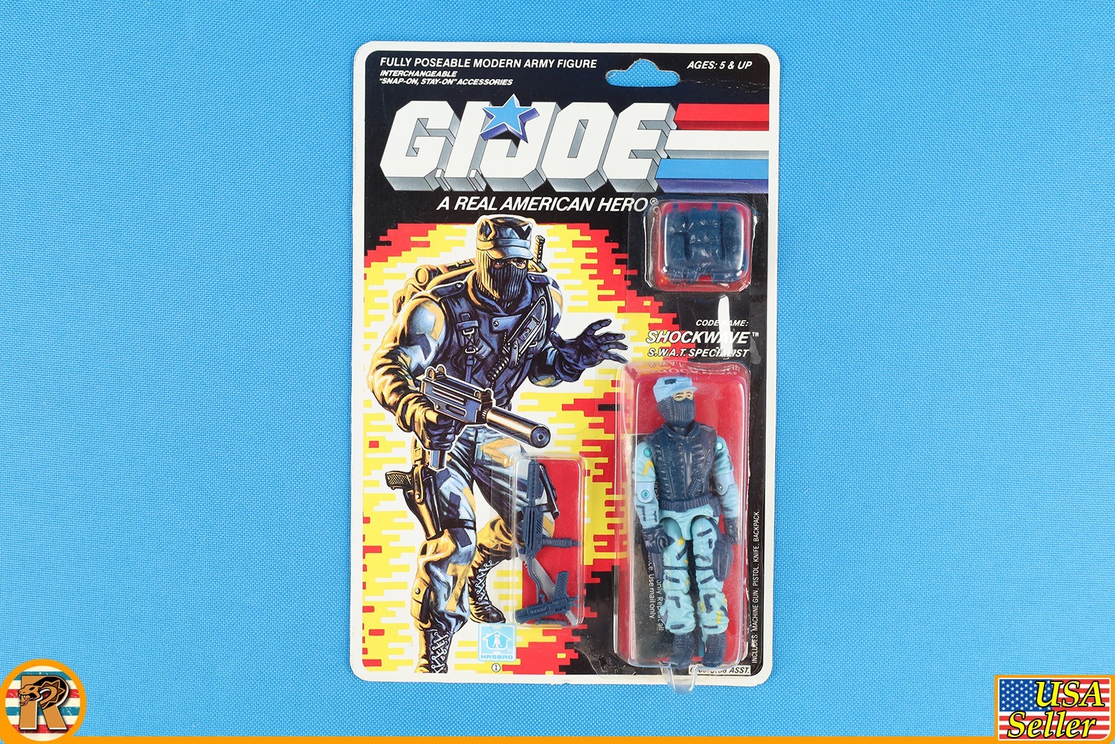 GI JOE – Shockwave – 1988 – Vintage Original Sealed MOC – [C-ARAH-87]