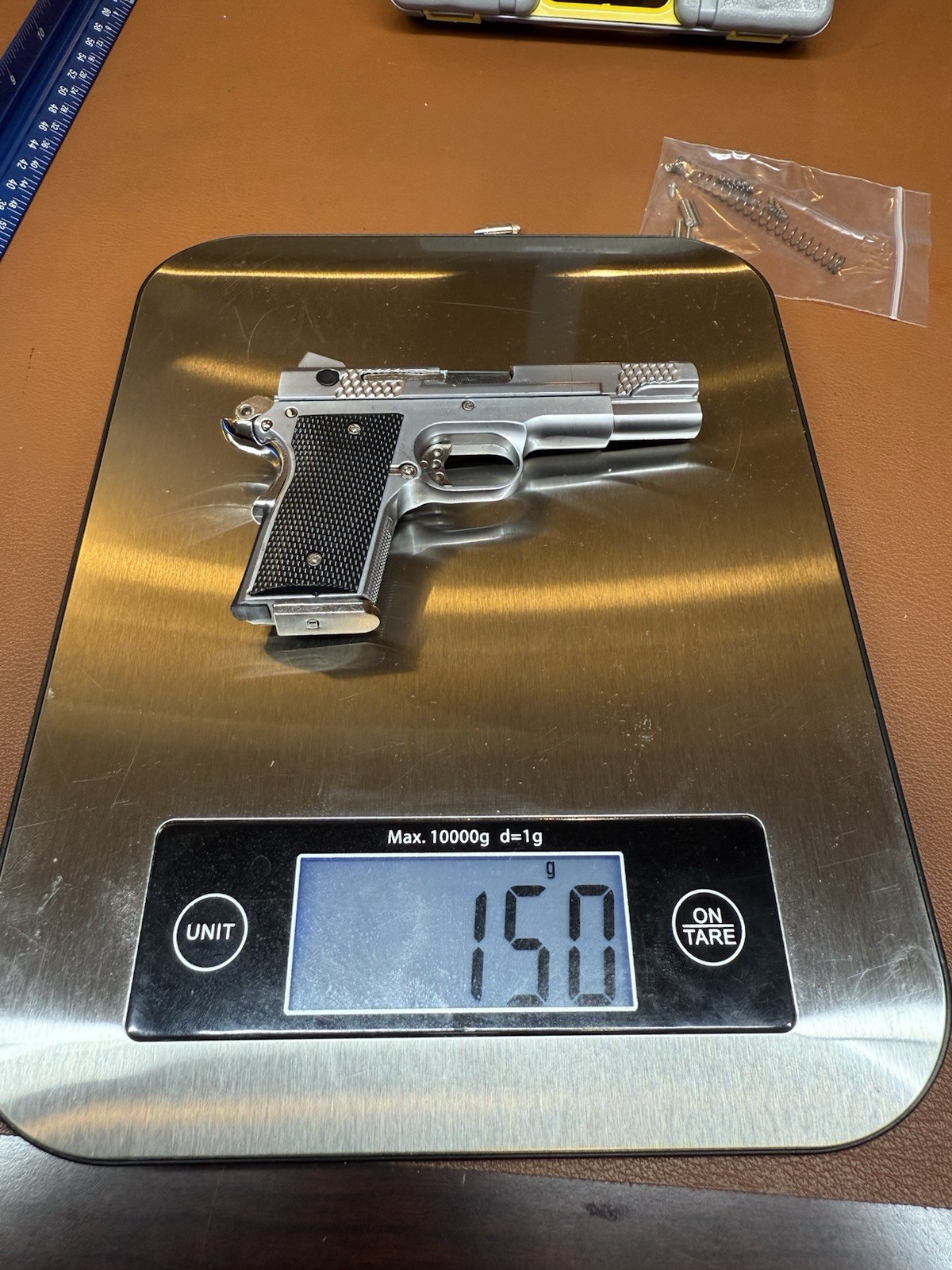 SEIKO Smith & Wesson 945 Eject Toy Gun 1:3 Mini Guns Model Highly Detailed Rare