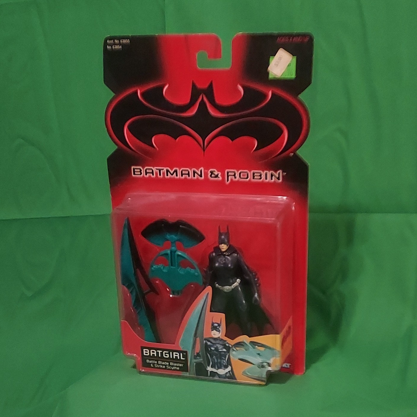 Kenner Batgirl Batman & Robin 1997 Action Figure w/ Blaster & Scythe