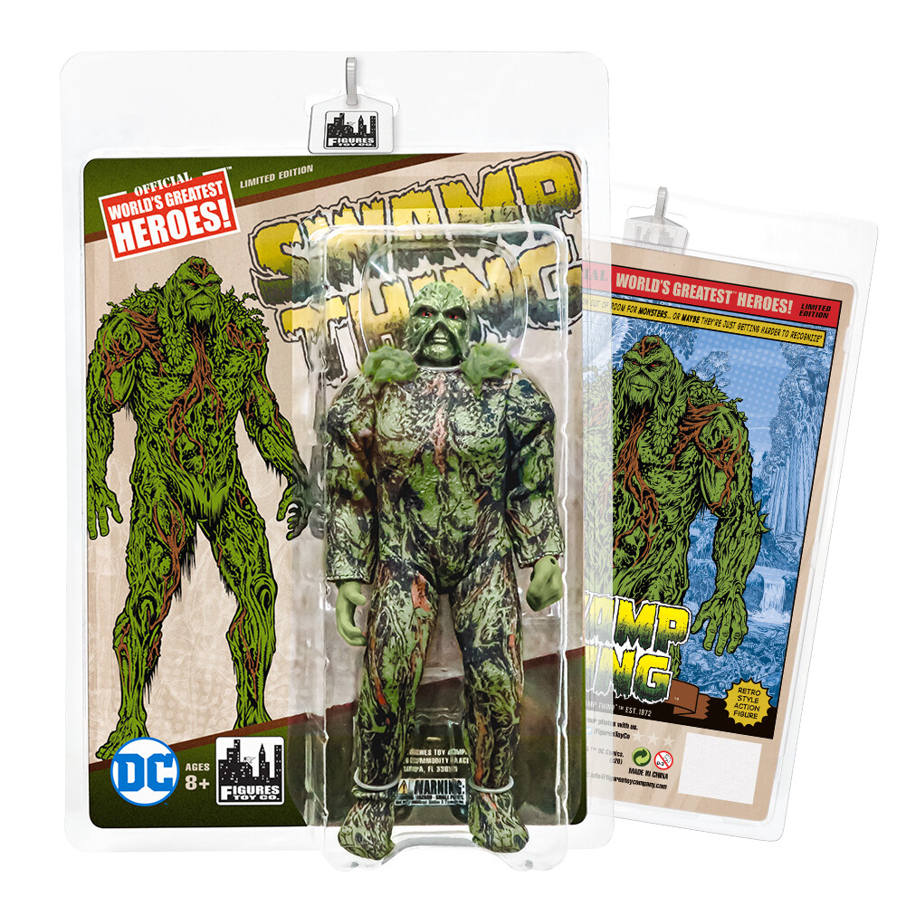 DC Comics Retro 8 Inch Action Figure Series: Swamp Thing