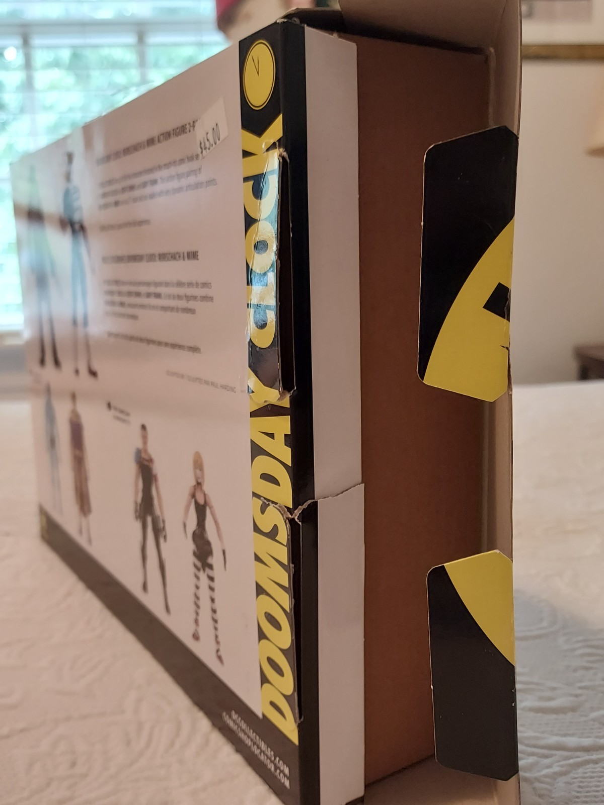 DC Collectibles Doomsday Clock Rorschach & Mime Figures