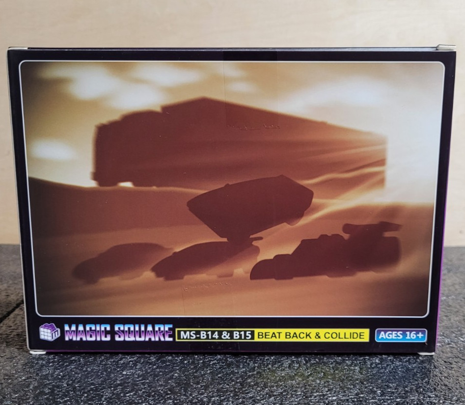 Magic Square MS-B14 Beat Back & MS-15 Collide figure set