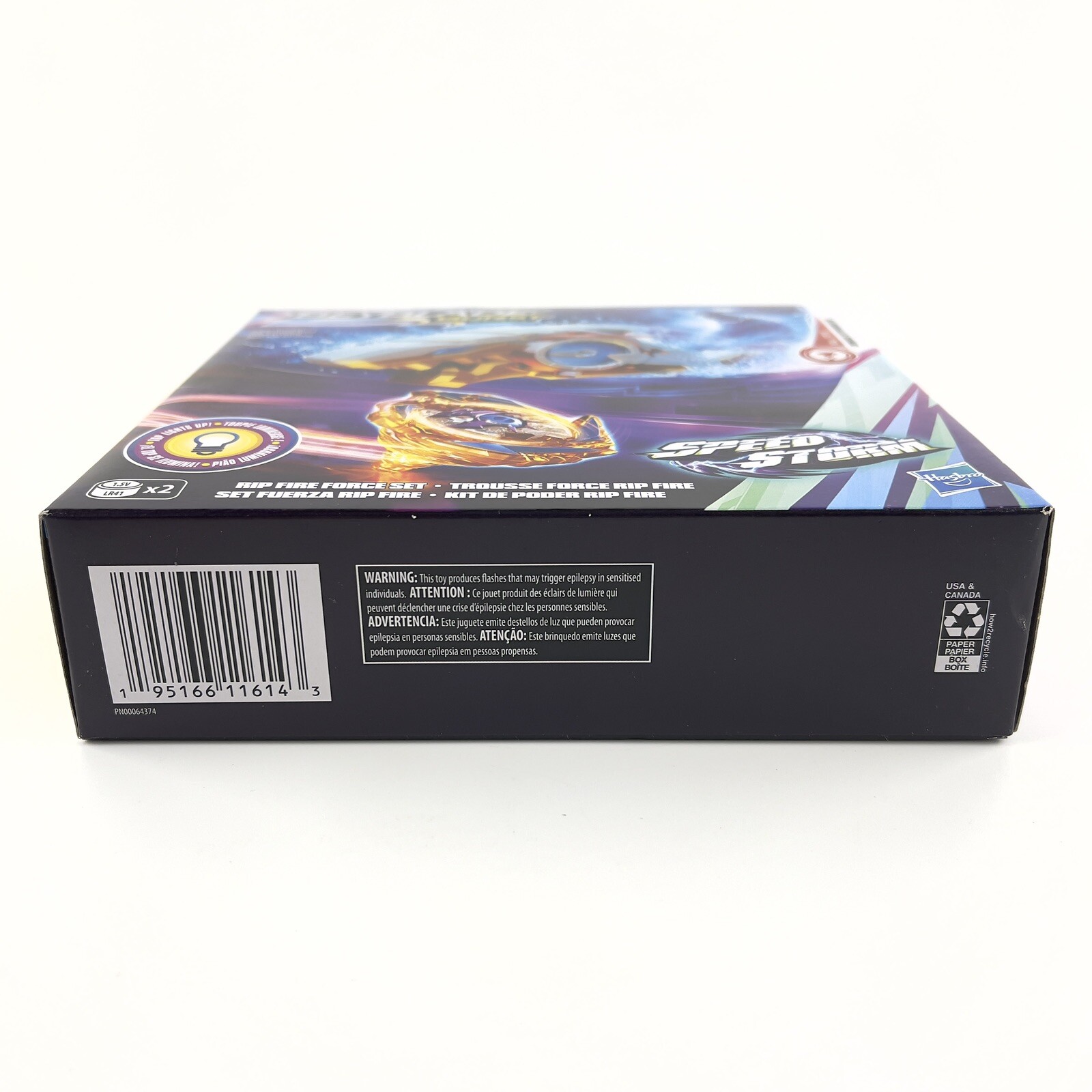 Beyblade Burst Surge Rip Fire Force Set Speed Storm Lights Up Demise Hyperion H6