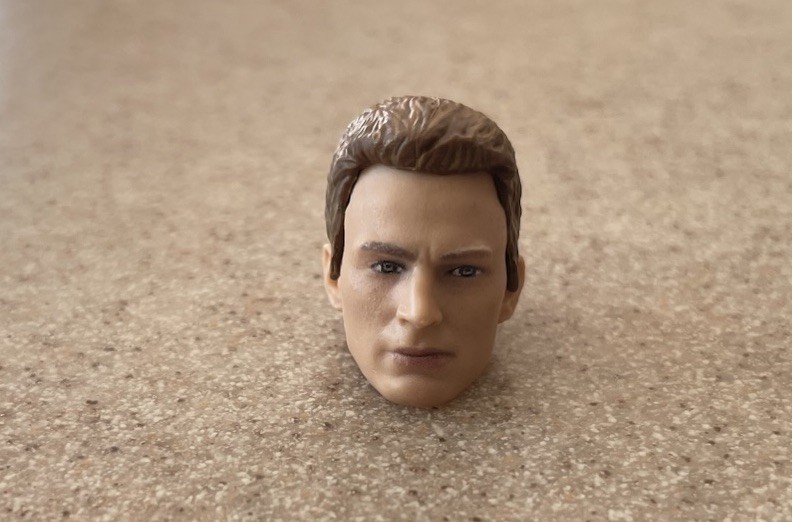 Marvel Legends MCU Captain America Steve Rogers Chris Evans Head