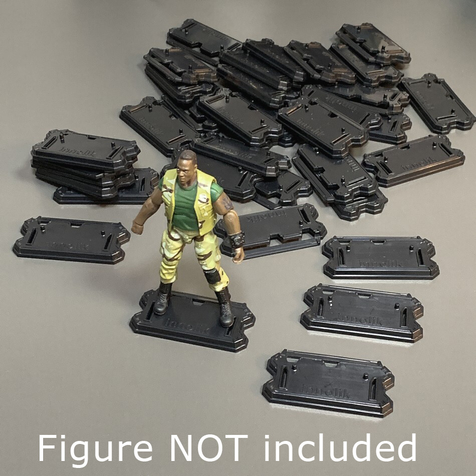 Lot 30 Stand BASE Fit 25th 30th anniversary GI JOE G.i joe 4 » Figure toy gifts