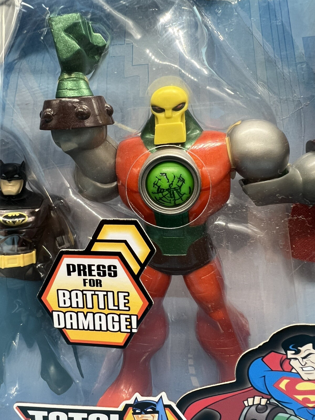 DC Brave and the Bold Kryptonite Collision Battle Pack Batman Superman Metallo