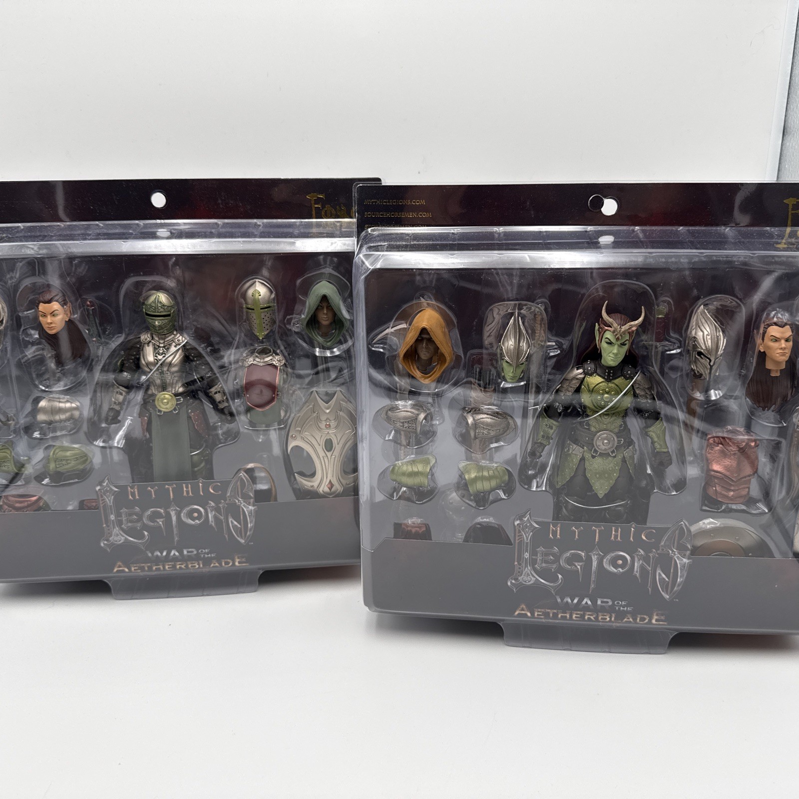 Four Horsemen Mythic Legions Male Female Elf Legion Builder 6&Prime; Figures Founder