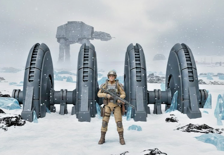 Imperial Target: 1:12 Scale Hoth Shield Generator Replica 31&Prime; Large Scale 3D