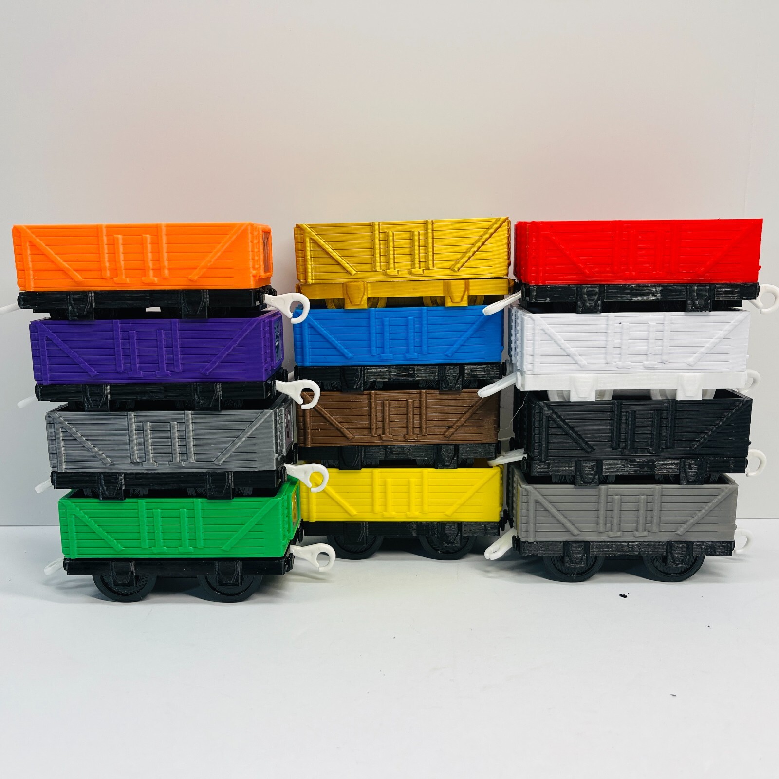 Thomas & Friends Trackmaster CUSTOM 3D PRINTED TROUBLESOME Train + Cargo READ!