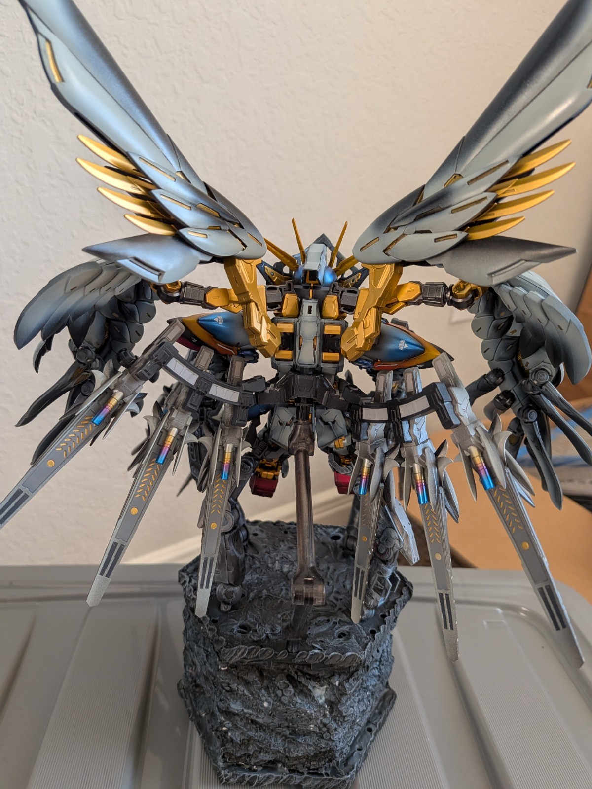 Gundam MGSD Wing Custom Built Painted